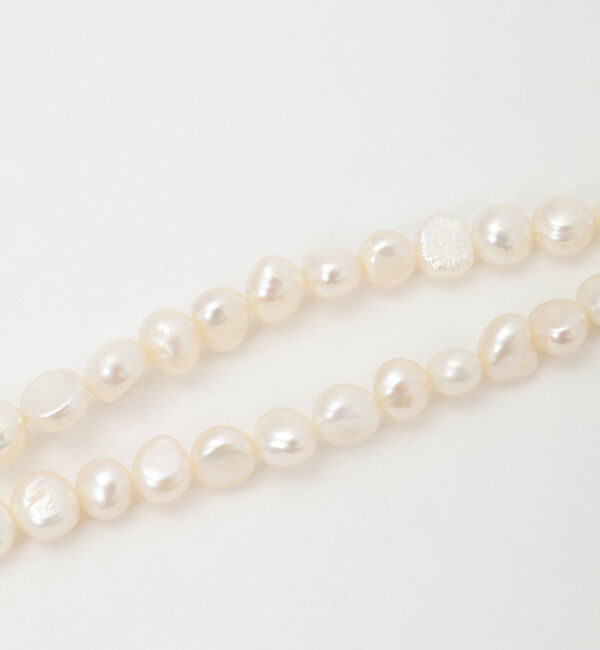 Liesse「《別注》【EO/イオ】PEARL LARIAT NECKLACE 100cm」|ネックレス|