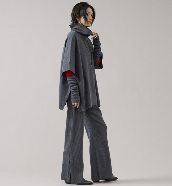 Liesse「【大草直子さんコラボ】リブニットパンツ（セットアップ可/店舗限定カラーあり）」|その他|
