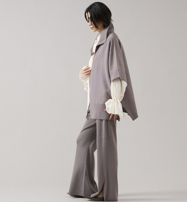 Liesse「【大草直子さんコラボ】リブニットパンツ（セットアップ可/店舗限定カラーあり）」|その他|