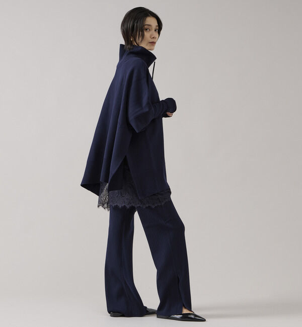 Liesse「【大草直子さんコラボ】2WAYケープジップニット（セットアップ可/店舗限定カラーあり）」|ニット・セーター|