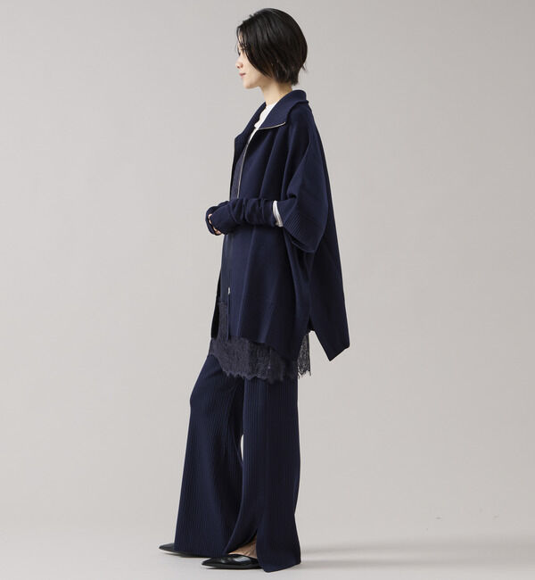 Liesse「【大草直子さんコラボ】2WAYケープジップニット（セットアップ可/店舗限定カラーあり）」|ニット・セーター|