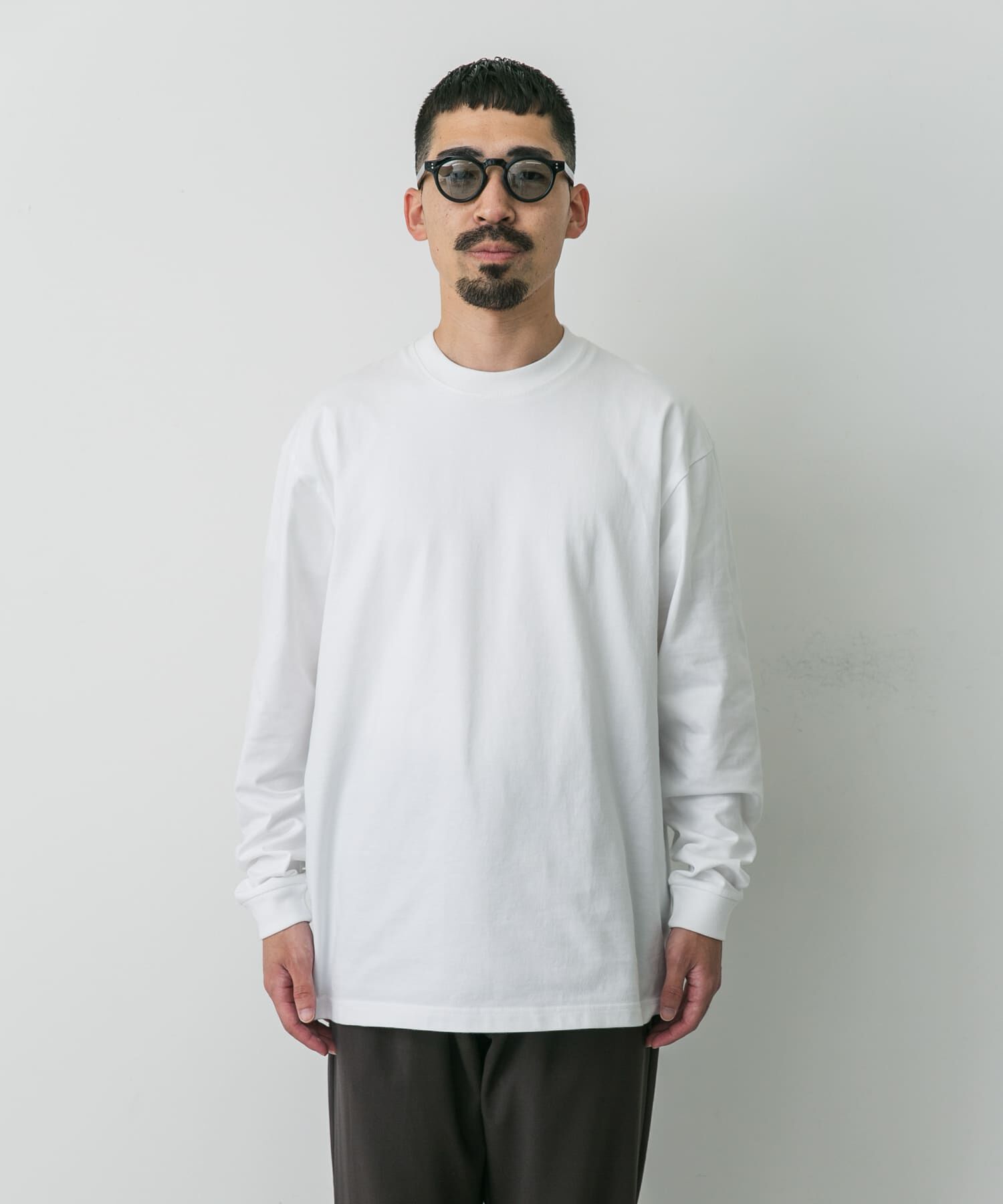 URBAN RESEARCH DOORS「『別注』HANES&times;DOORS　BEEFY-T DOORS FIT LONG-SLEEVE」|Tシャツ・カットソー|