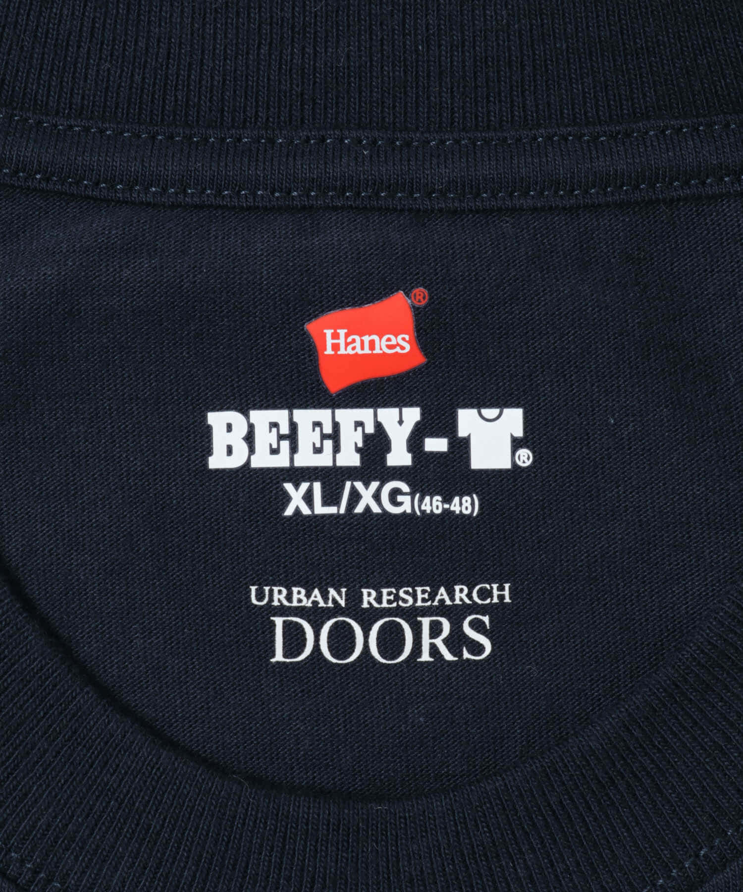 URBAN RESEARCH DOORS「『別注』HANES&times;DOORS　BEEFY-T DOORS FIT LONG-SLEEVE」|Tシャツ・カットソー|