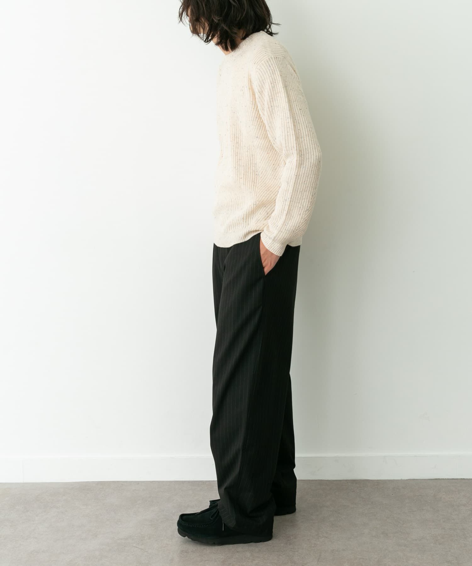 Sonny Label 「ウォッシャブルウール混クルーネックニット」|ニット・セーター|