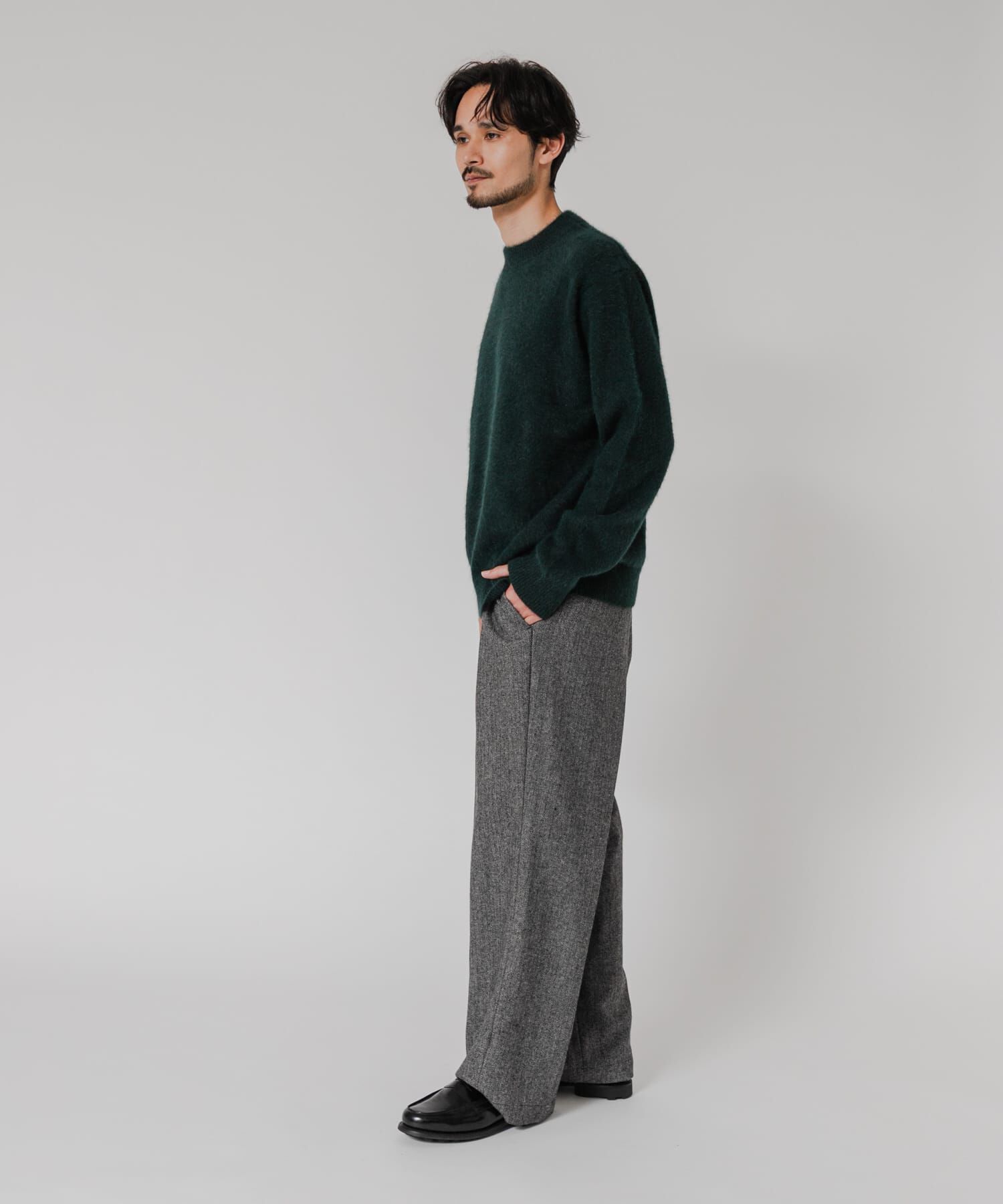 URBAN RESEARCH「FOX CASHMERE CREW-NECK KNIT」|ニット・セーター|