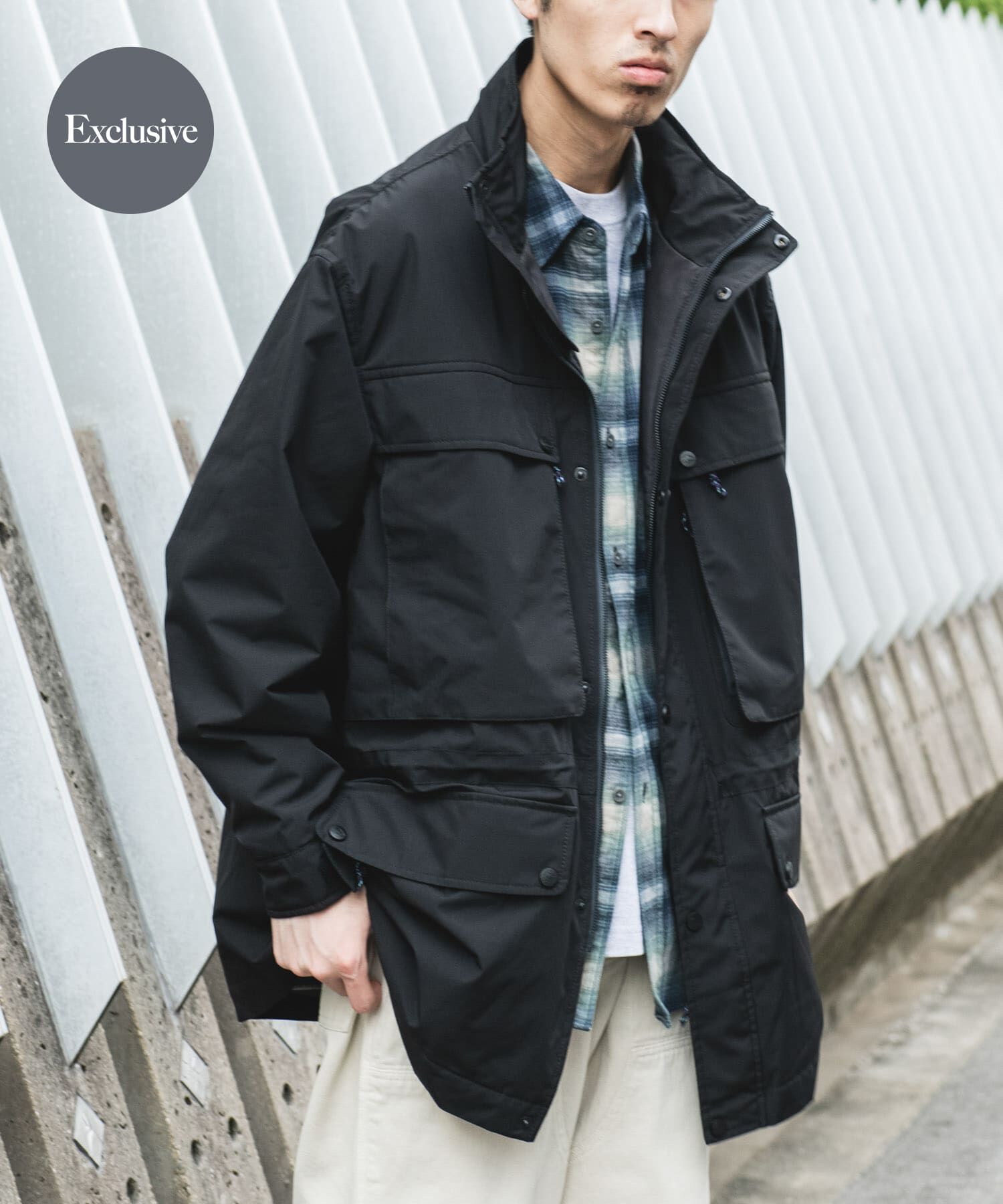 URBAN RESEARCH DOORS「『別注』L.L.Bean JAPAN EDITION&times;DOORS　Northcol Parka」|ダウン|ブラック