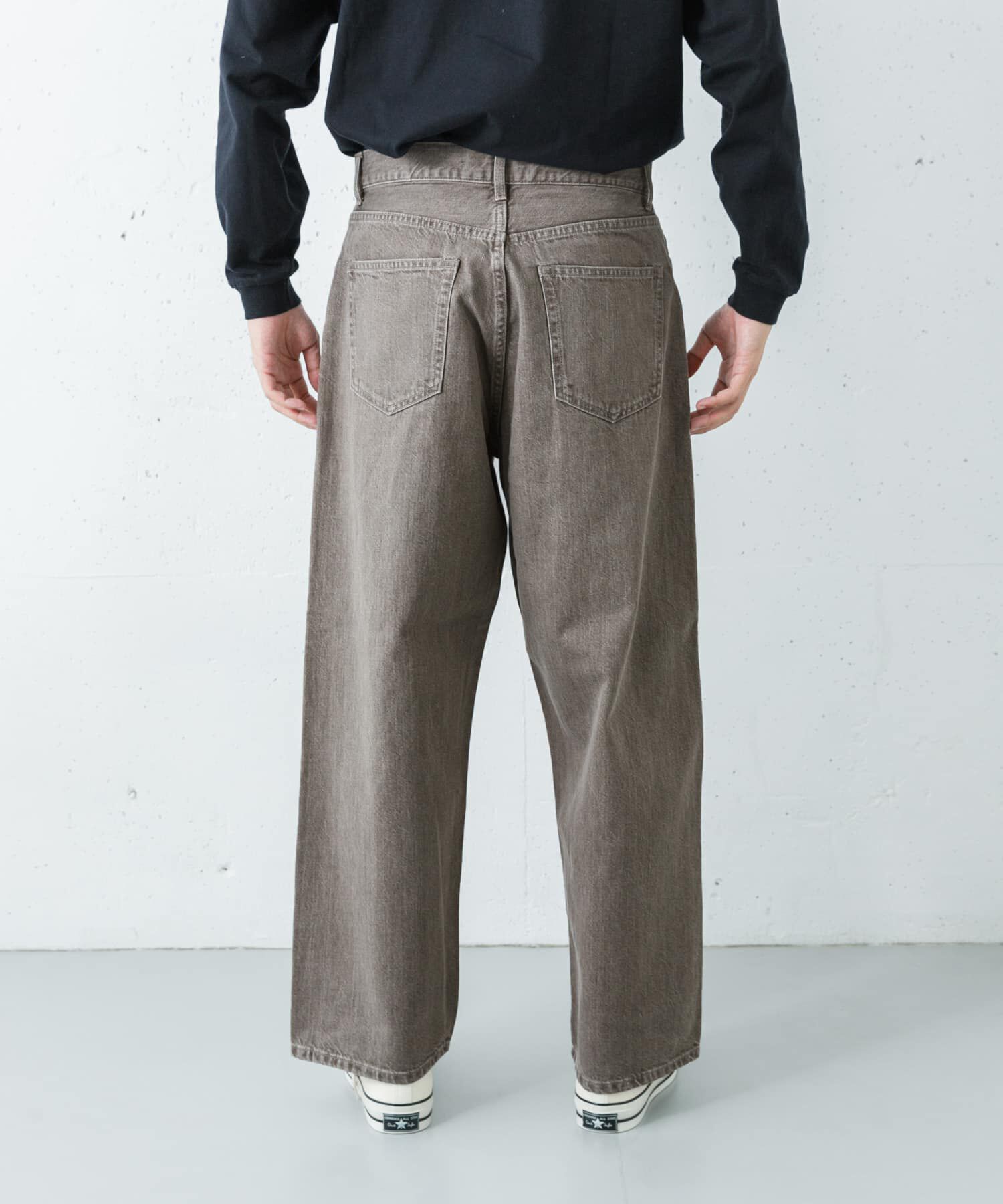 URBAN RESEARCH「11.8oz COL/DENIM WIDE PANTS」|デニム|