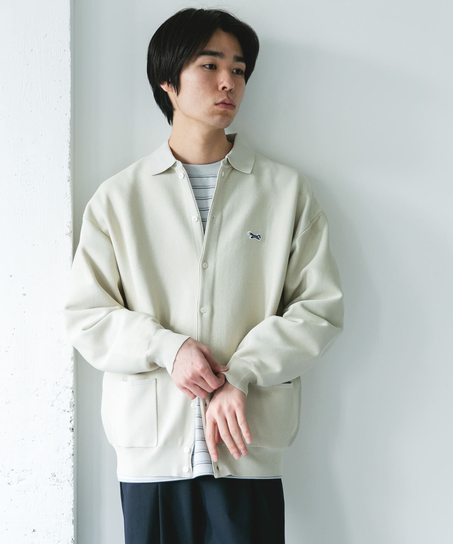 URBAN RESEARCH DOORS「『別注』PENNEYS&times;DOORS　THE FOX シャツカーディガン」|カーディガン|