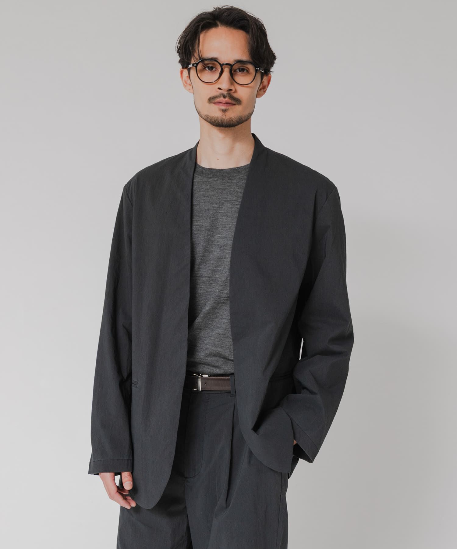 URBAN RESEARCH「DUSTER NYLON JACKET」|その他|ブラック