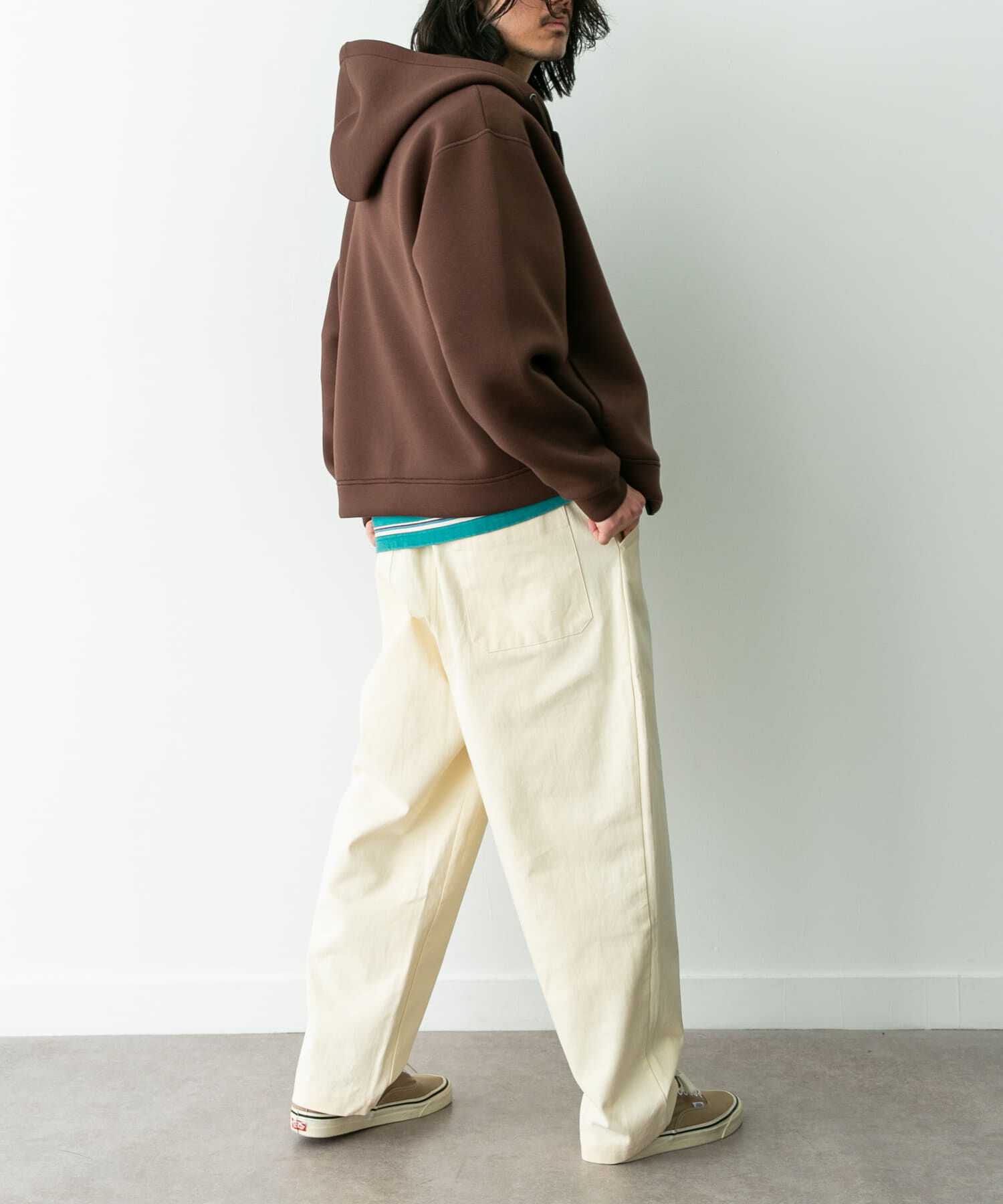 Sonny Label 「ダンボールニットジップアップフーディー」|パーカー|