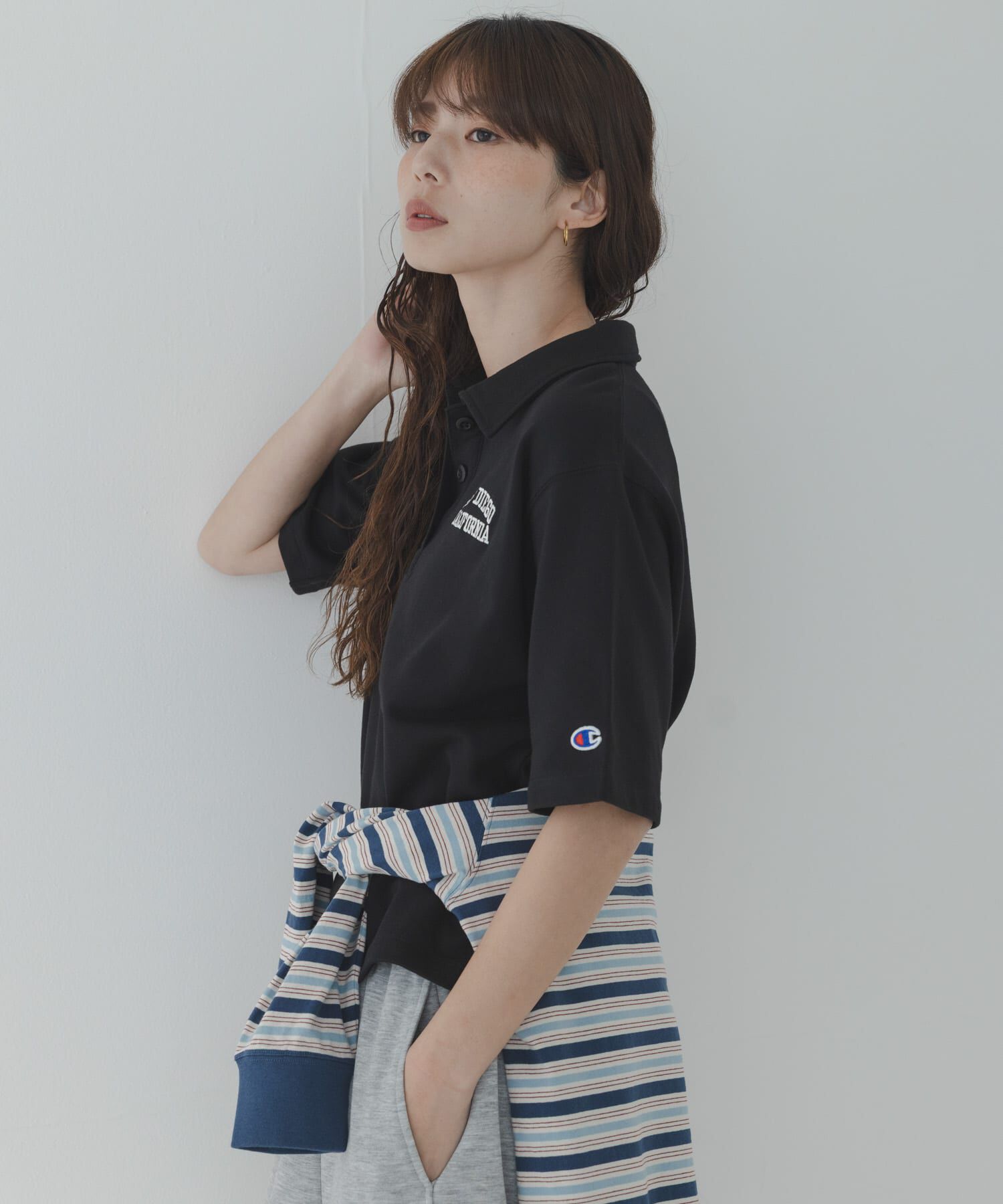 Sonny Label 「『別注』CHAMPION&times;Sonny Label　ポロシャツ」|スウェット・ジャージ|