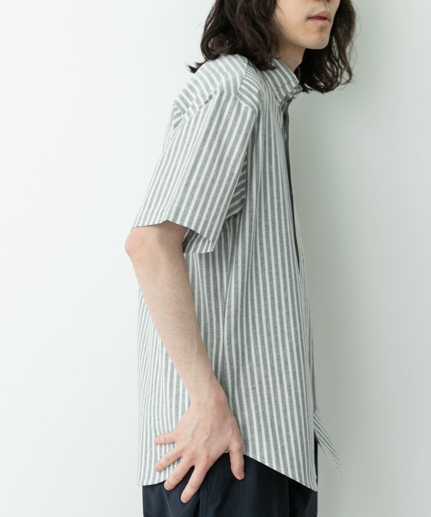 Sonny Label 「抗菌オックスボタンダウン半袖シャツ」|シャツ・ブラウス|