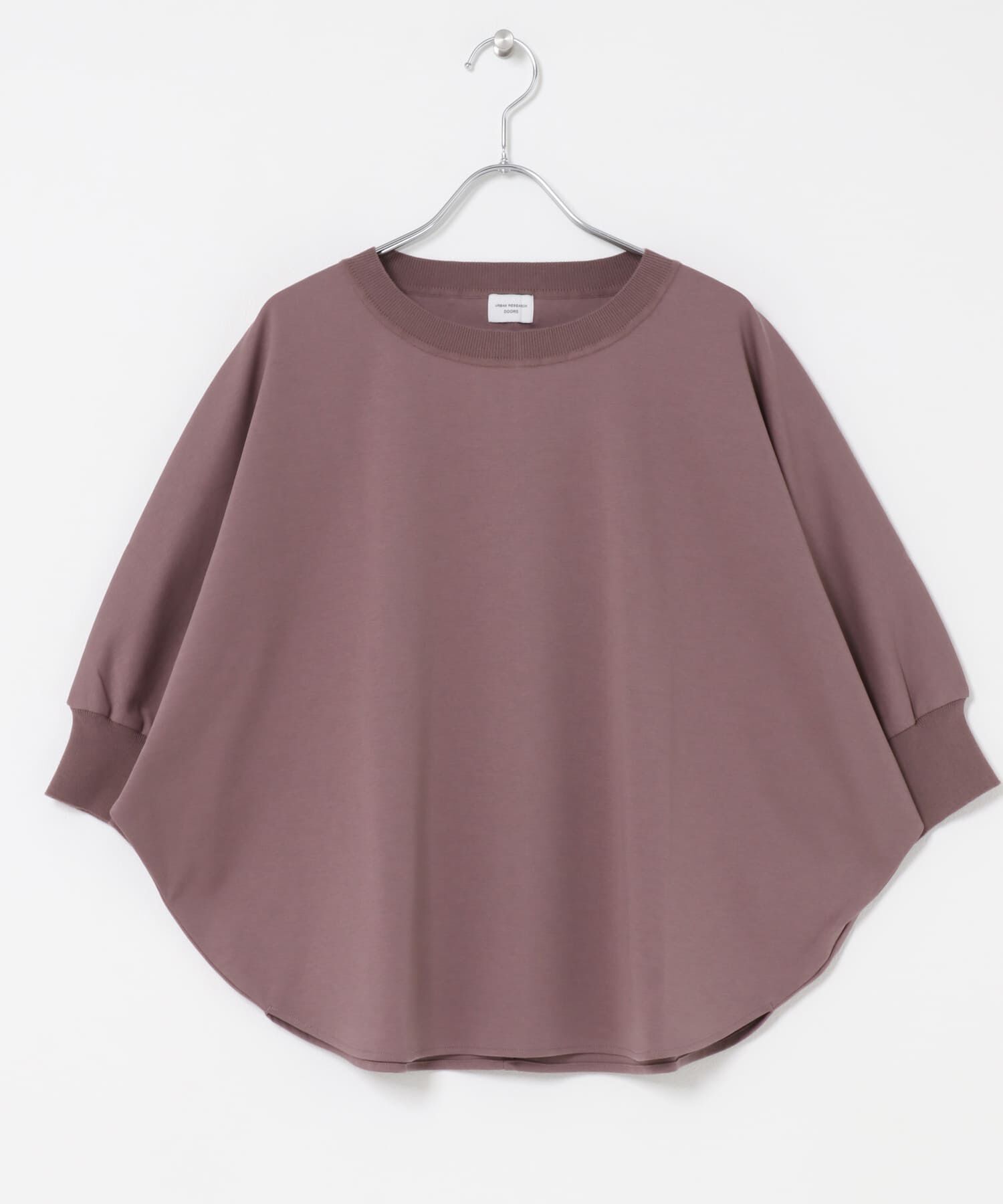 URBAN RESEARCH DOORS「ニットドッキングドルマン プルオーバー」|Tシャツ・カットソー|