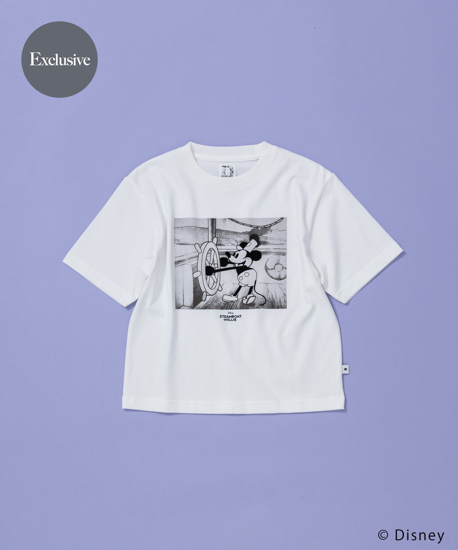 URBAN RESEARCH DOORS「『150サイズあり』別注/Disney/プリントTシャツ(KIDS)」|その他|オフホワイト