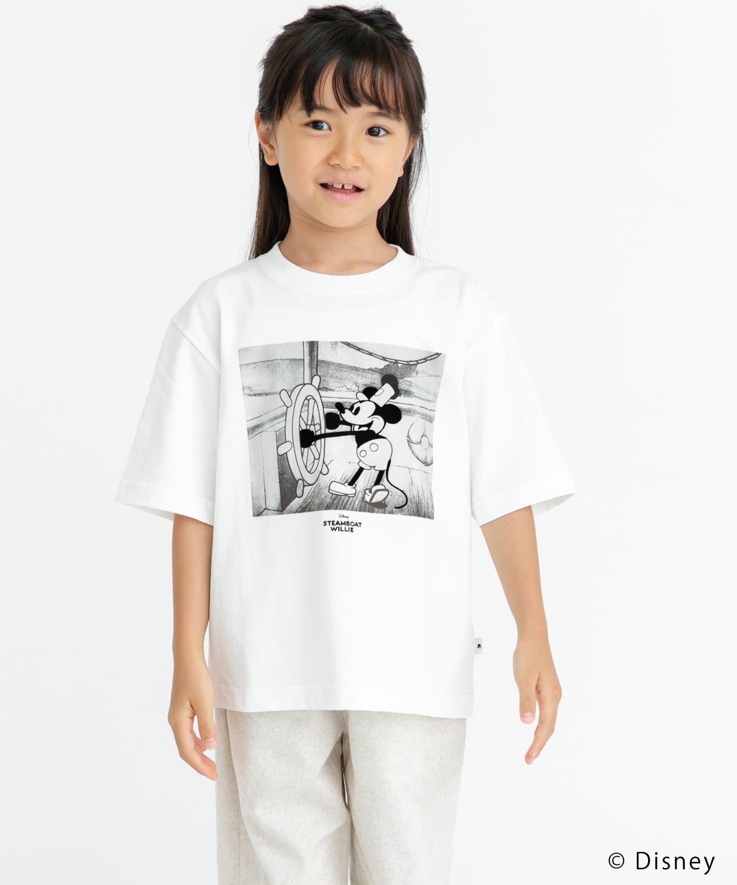 URBAN RESEARCH DOORS「『150サイズあり』別注/Disney/プリントTシャツ(KIDS)」|その他|