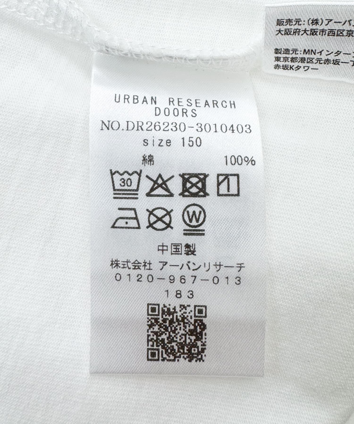 URBAN RESEARCH DOORS「『150サイズあり』別注/Disney/プリントTシャツ(KIDS)」|その他|