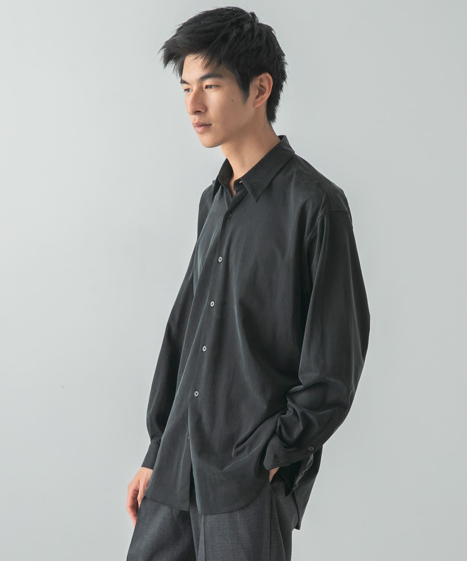 URBAN RESEARCH「WASHABLE CUPRO REG SHIRTS」|シャツ・ブラウス|