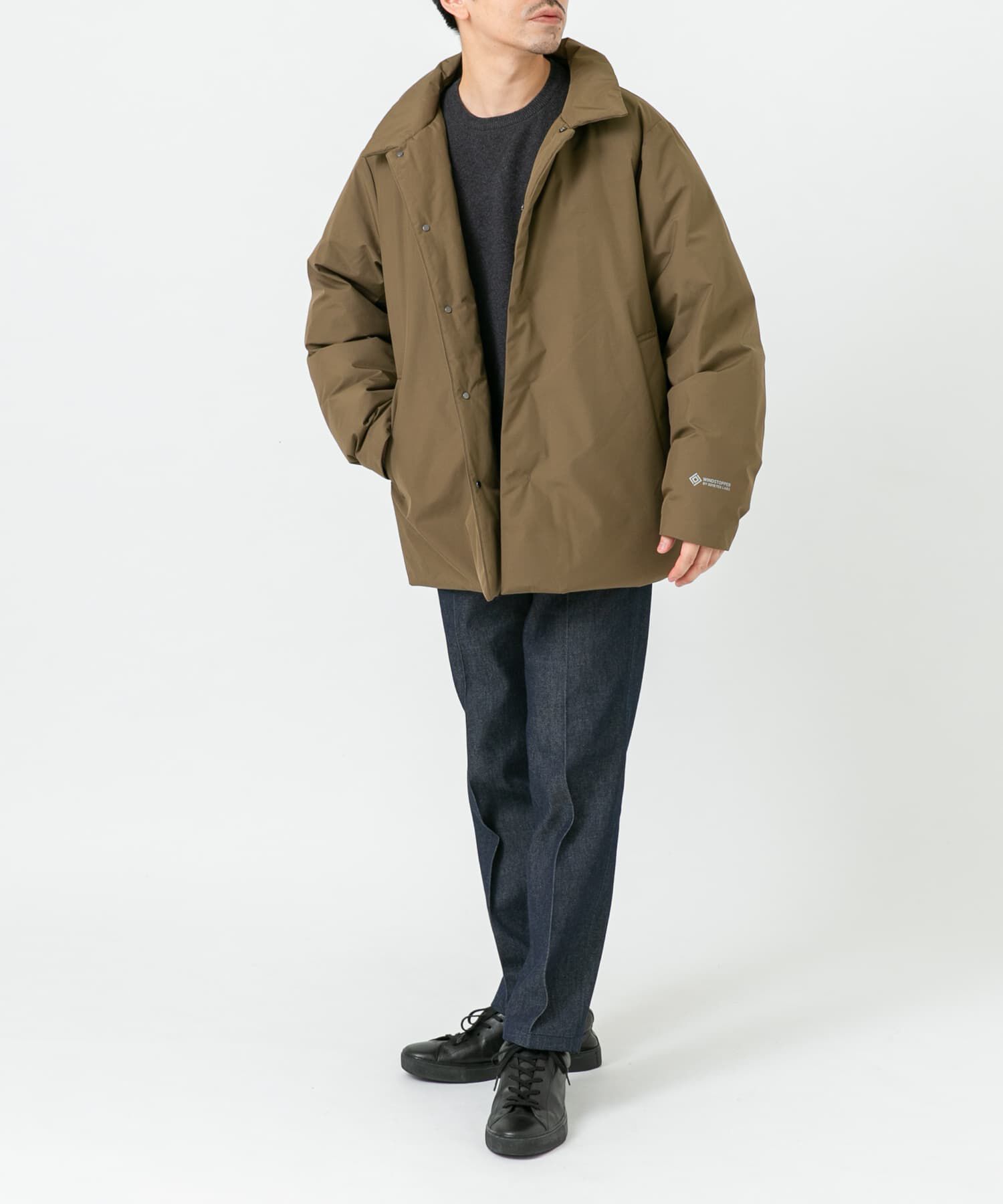 URBAN RESEARCH ROSSO「『別注』+phenix　WINDSTOPPER by GORE-TEX LABS スタンドダウンジャケット」|ダウン|