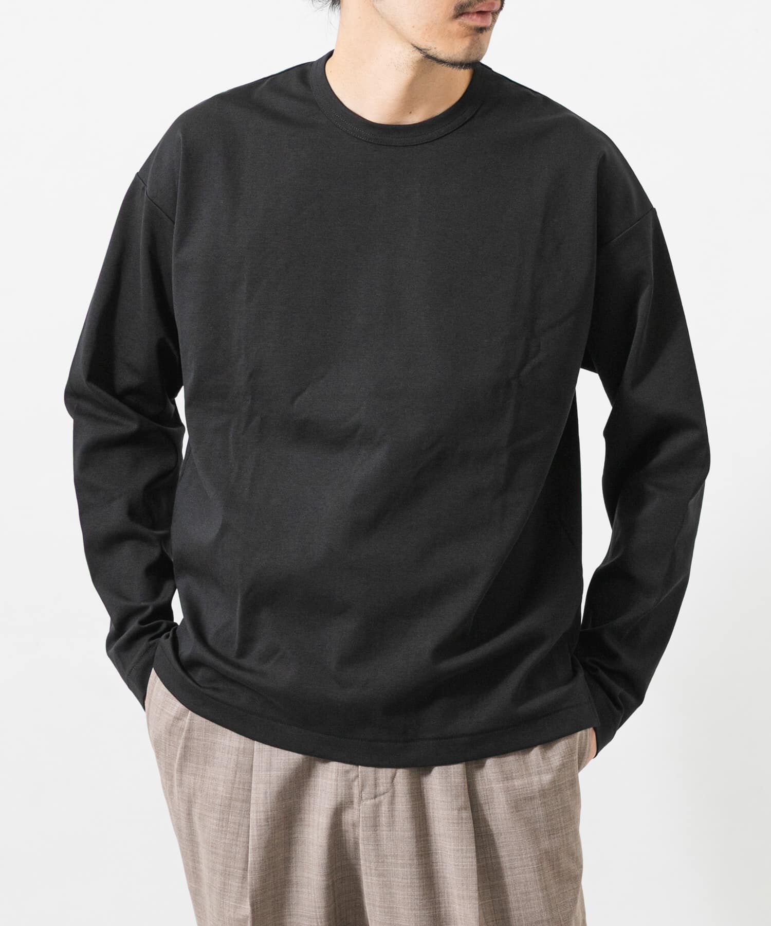 URBAN RESEARCH「COTTON NYLON SMOOTHY LONG-SLEEVE」|Tシャツ・カットソー|