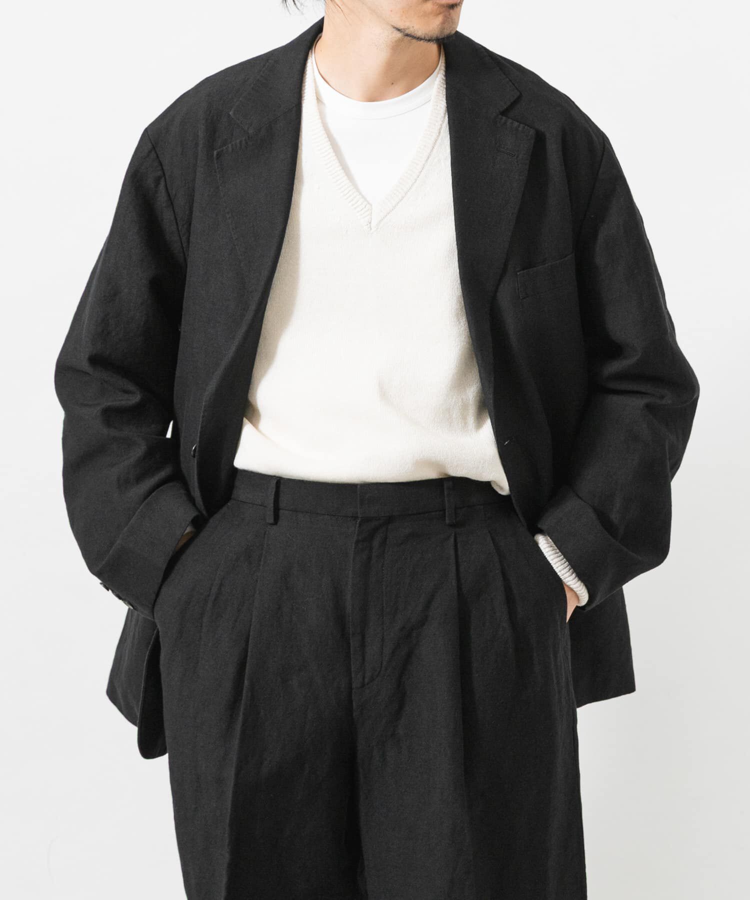 URBAN RESEARCH「new basic　WOOL LINEN SINGLE JACKET」|その他|