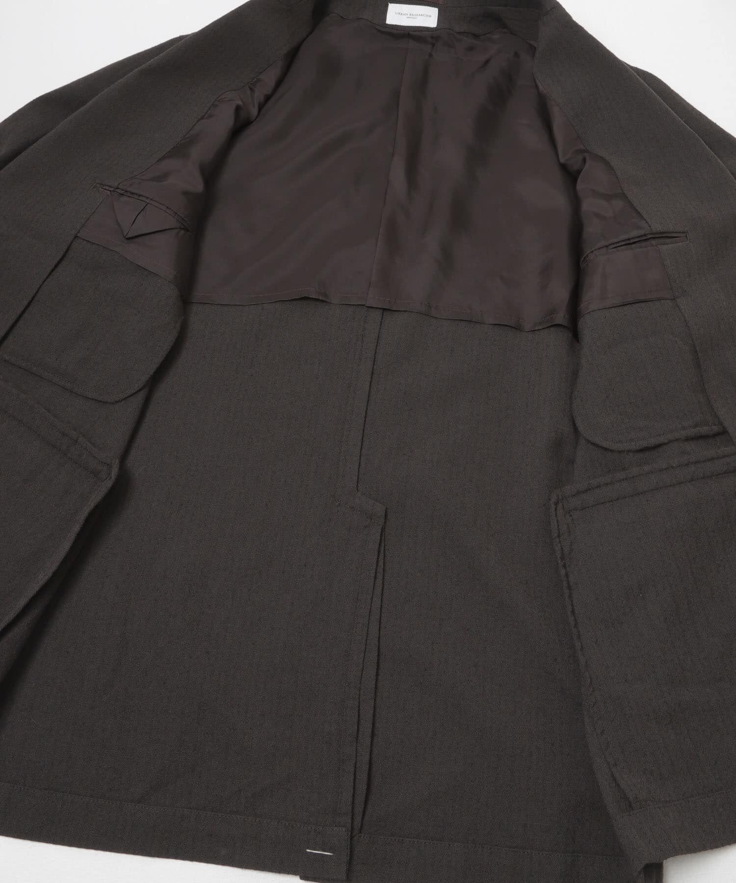 URBAN RESEARCH「new basic　WOOL SILK LINEN SINGLE JACKET」|その他|