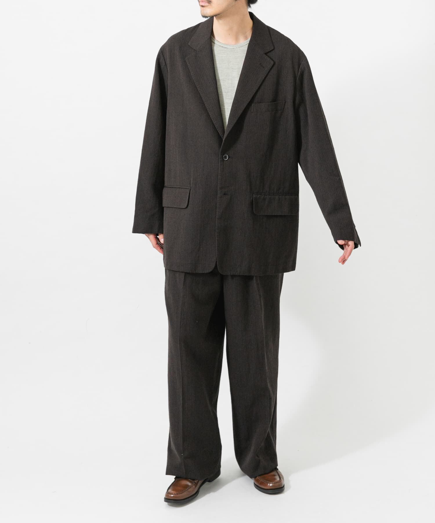 URBAN RESEARCH「new basic　WOOL SILK LINEN SINGLE JACKET」|その他|