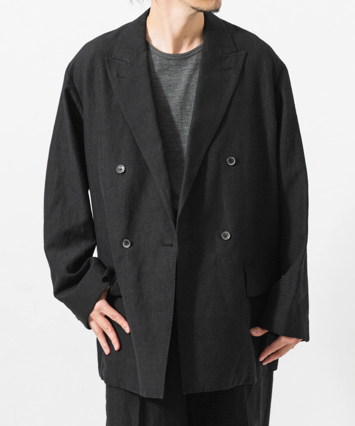 URBAN RESEARCH「new basic　WOOL LINEN DOUBLE JACKET」|その他|