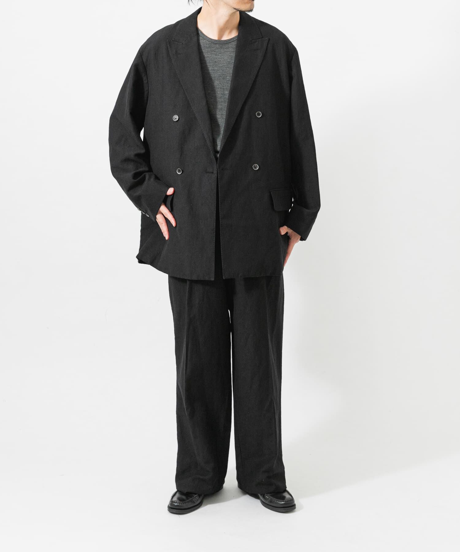 URBAN RESEARCH「new basic　WOOL LINEN DOUBLE JACKET」|その他|