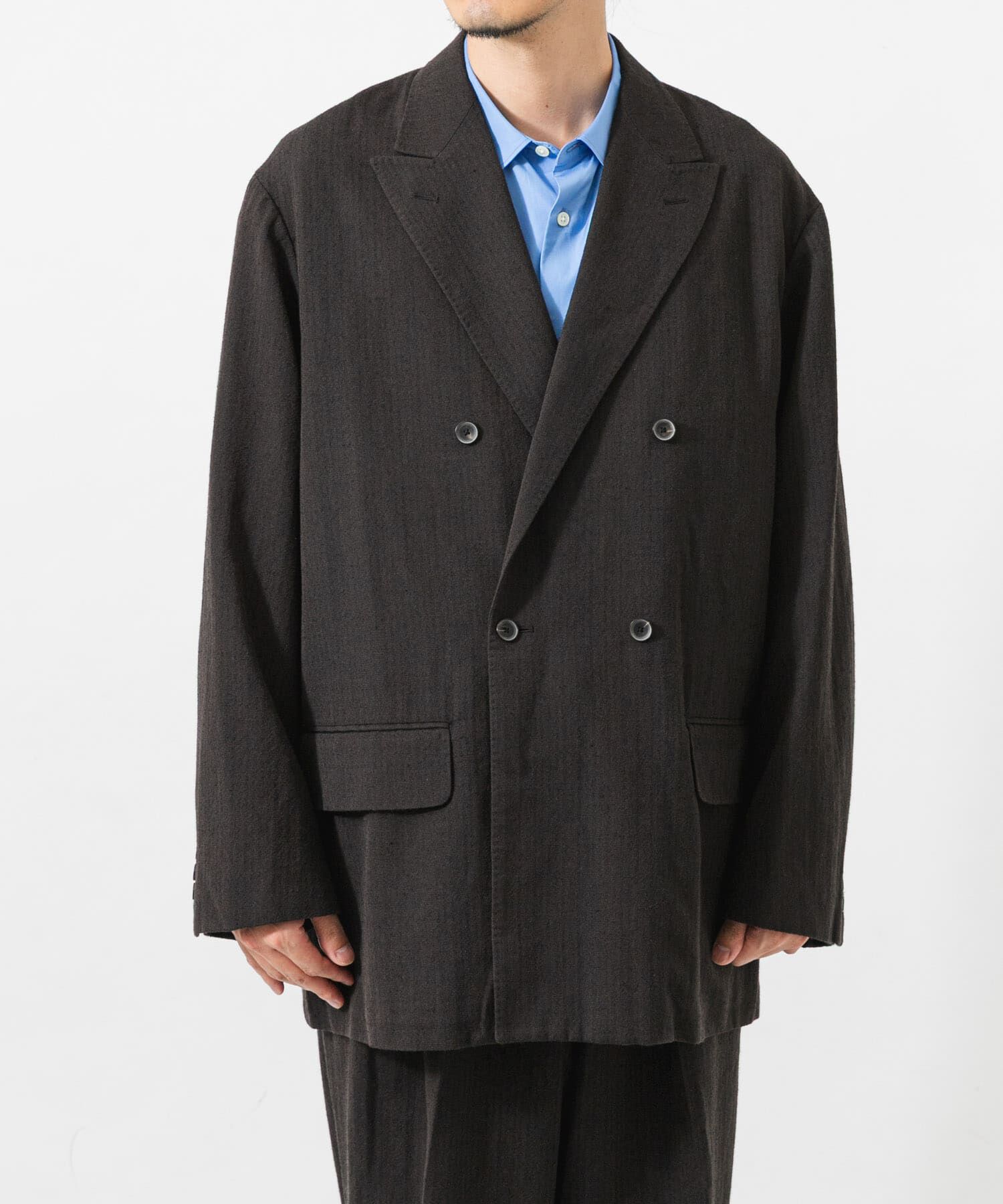 URBAN RESEARCH「new basic　WOOL SILK LINEN DOUBLE JACKET」|その他|