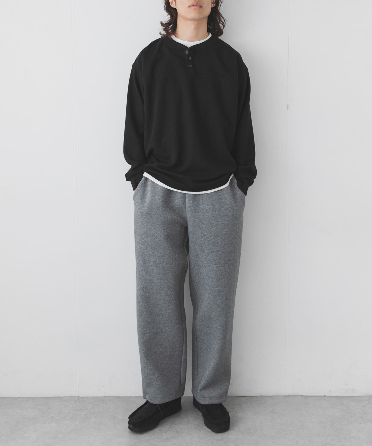 Sonny Label 「ワッフルレイヤードロングスリーブTシャツ」|Tシャツ・カットソー|