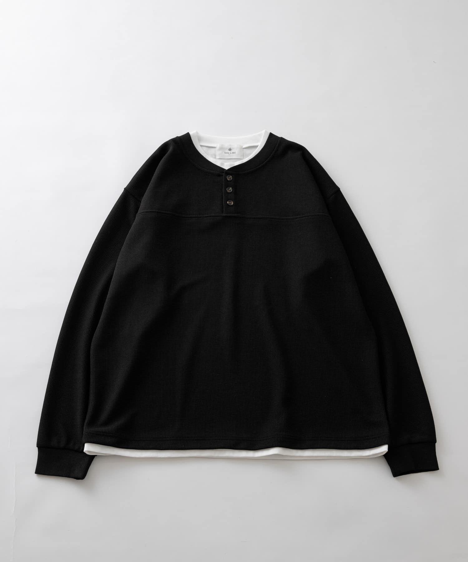 Sonny Label 「ワッフルレイヤードロングスリーブTシャツ」|Tシャツ・カットソー|