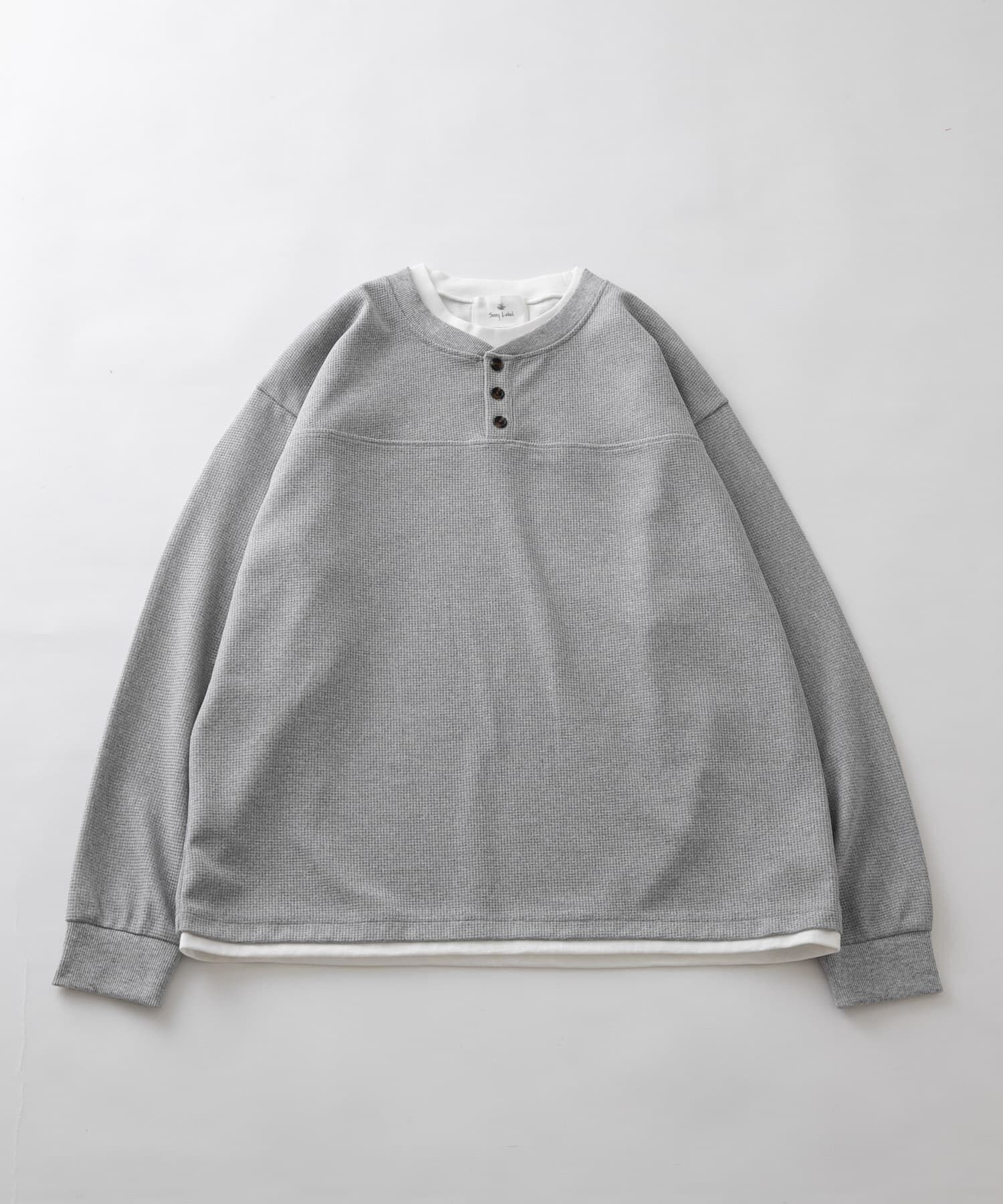 Sonny Label 「ワッフルレイヤードロングスリーブTシャツ」|Tシャツ・カットソー|