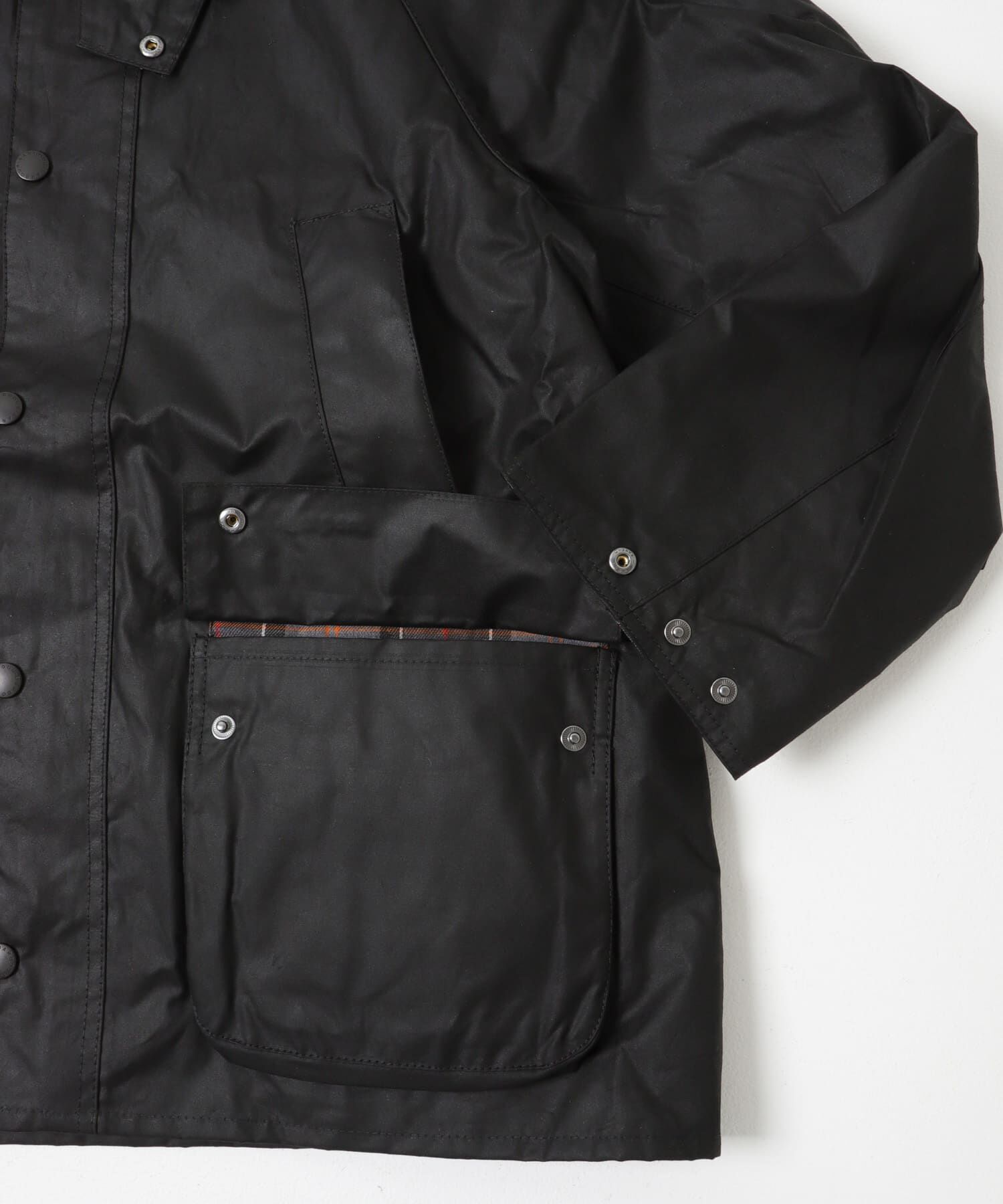 URBAN RESEARCH「Barbour　OS BEDALE WAX JACKET」|ノーカラーコート|