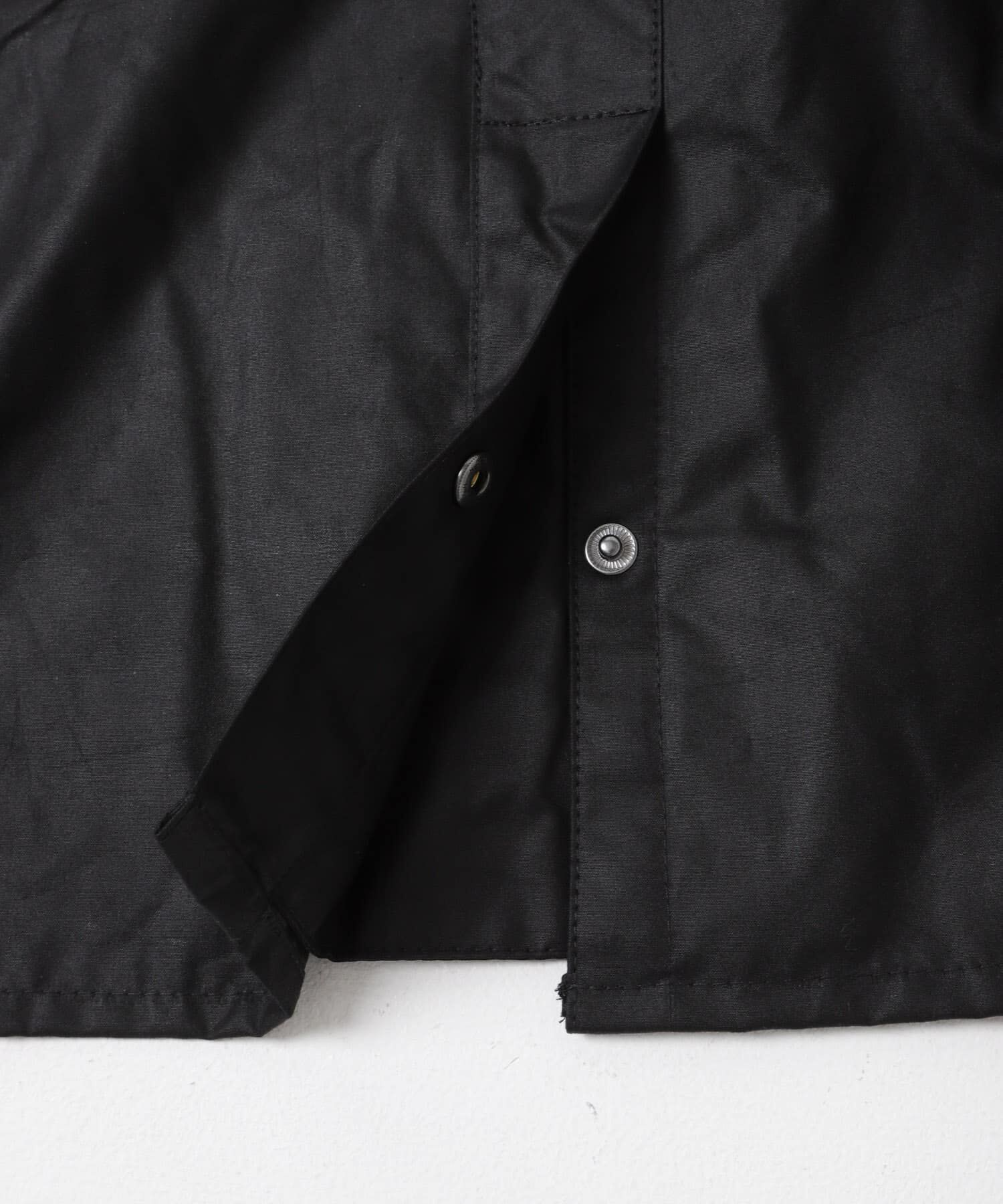 URBAN RESEARCH「Barbour　OS BEDALE WAX JACKET」|ノーカラーコート|