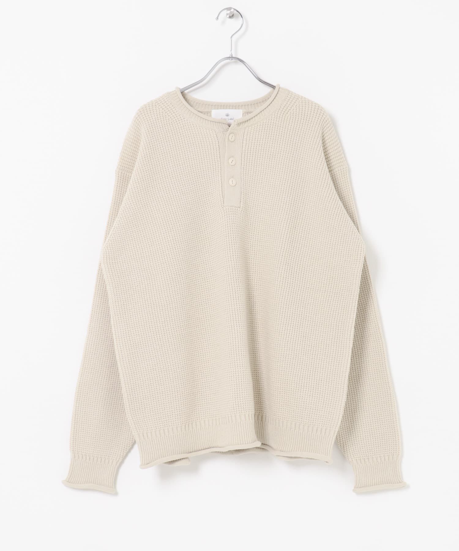 Sonny Label 「ワッフルヘンリーネックニットプルオーバー」|ニット・セーター|