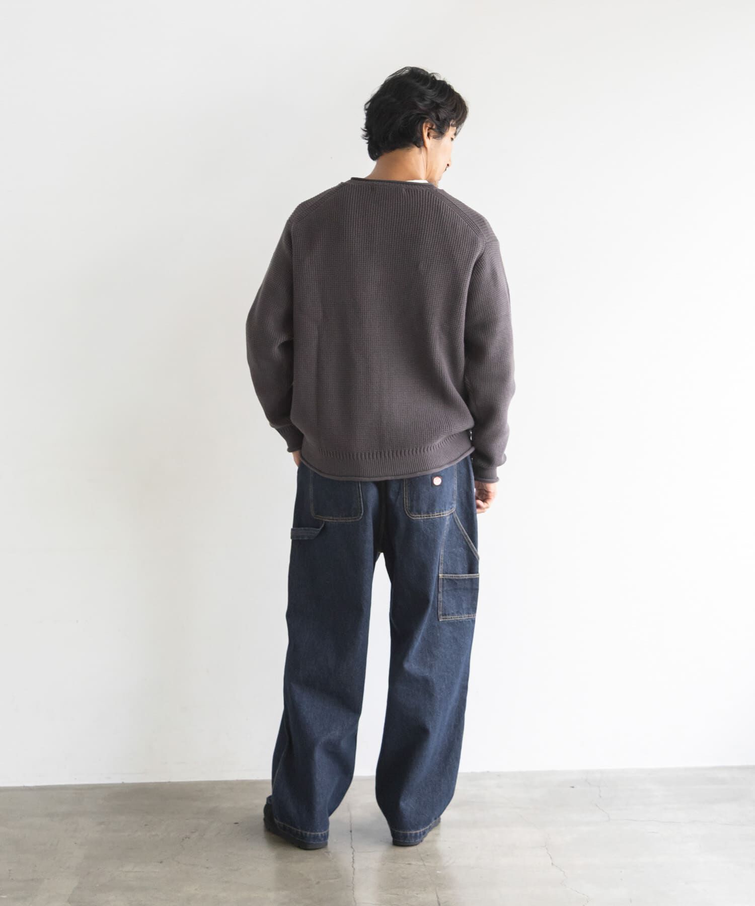 Sonny Label 「ワッフルヘンリーネックニットプルオーバー」|ニット・セーター|
