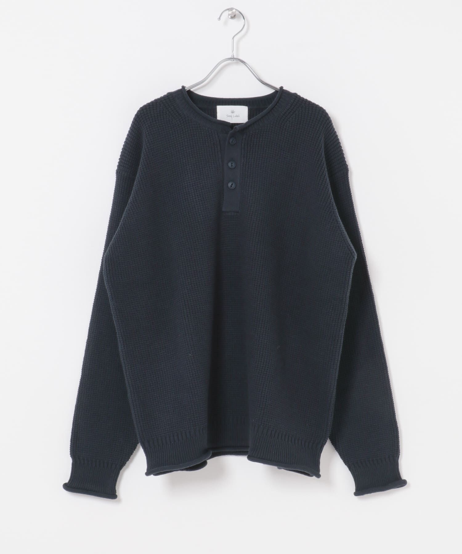 Sonny Label 「ワッフルヘンリーネックニットプルオーバー」|ニット・セーター|