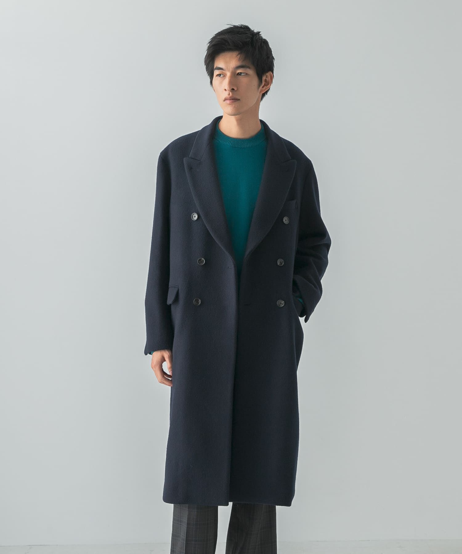 URBAN RESEARCH「WOOL DOUBLE CHESTER COAT」|チェスターコート|