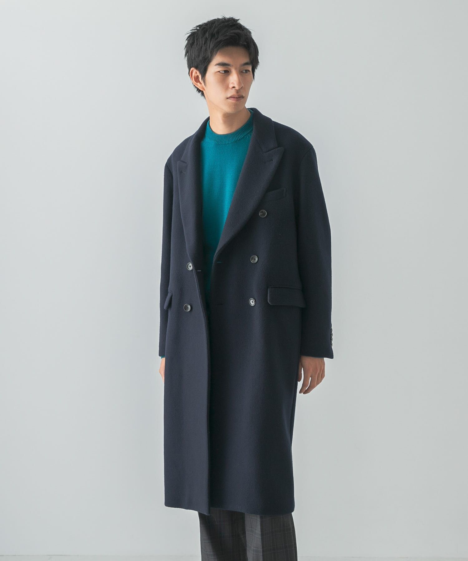 URBAN RESEARCH「WOOL DOUBLE CHESTER COAT」|チェスターコート|
