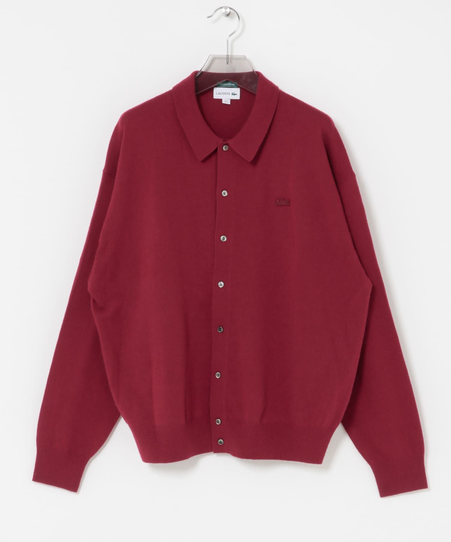 URBAN RESEARCH「『別注』LACOSTE&times;URBAN RESEARC　KNIT POLO CARDIGAN」|カーディガン|