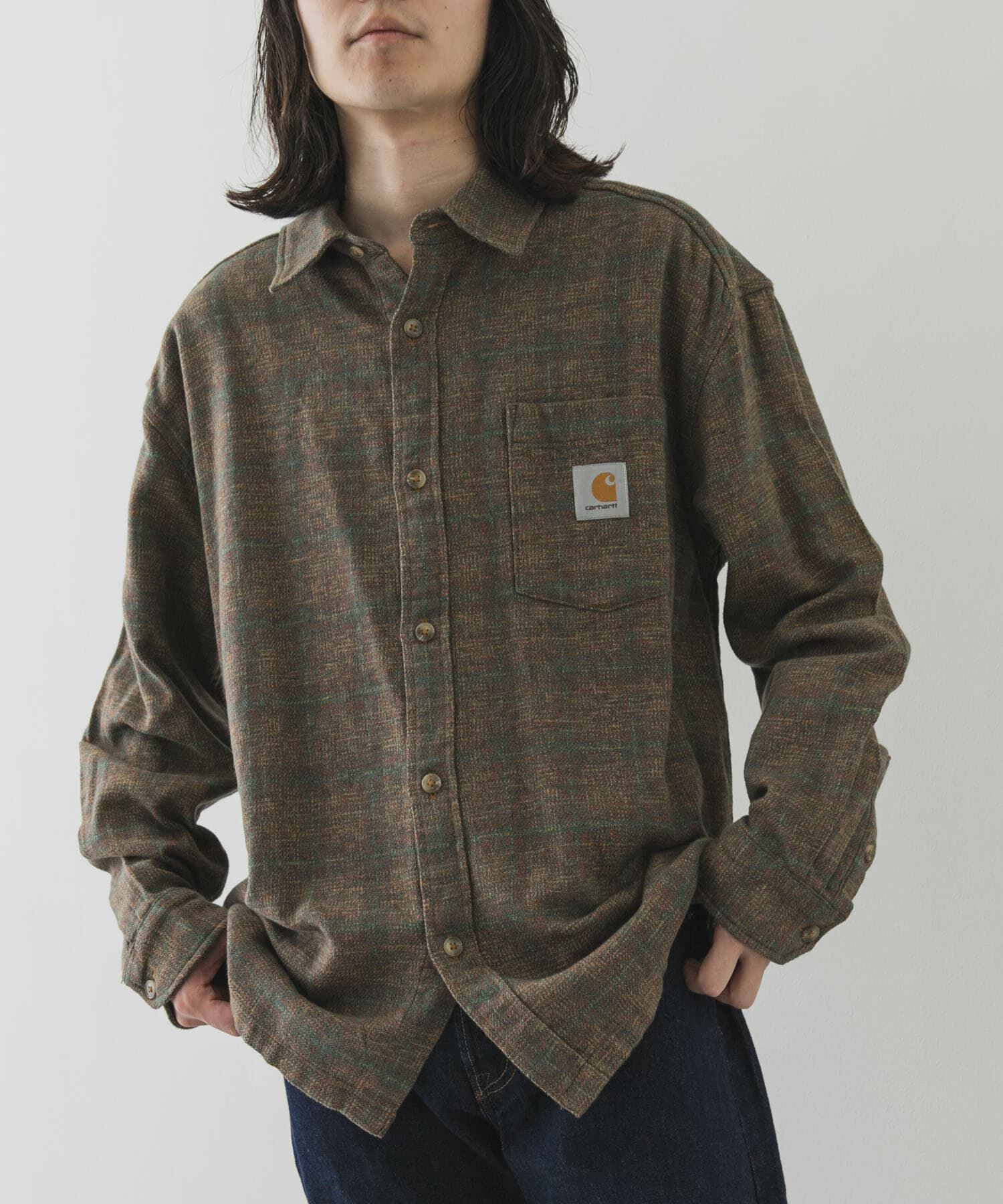 Sonny Label 「carhartt　Long-Sleeve Bagley Shirts」|シャツ・ブラウス|