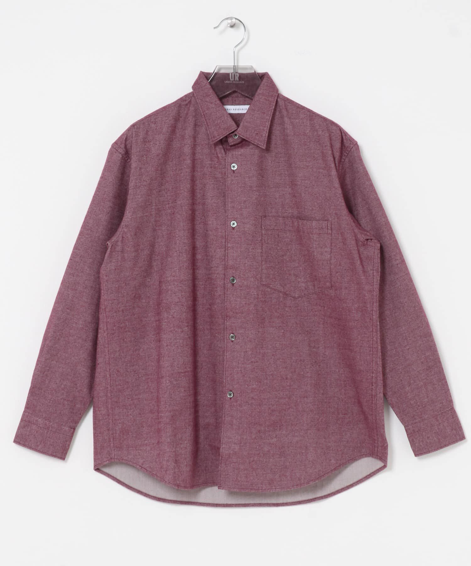 URBAN RESEARCH「『UR TECH』BRUSHED TWILL SHIRTS」|シャツ・ブラウス|