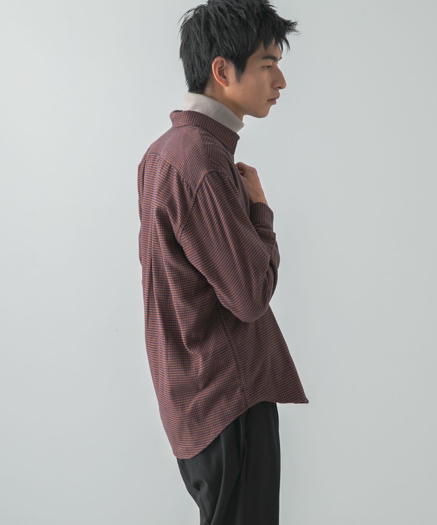 URBAN RESEARCH「『UR TECH』BRUSHED TWILL SHIRTS」|シャツ・ブラウス|