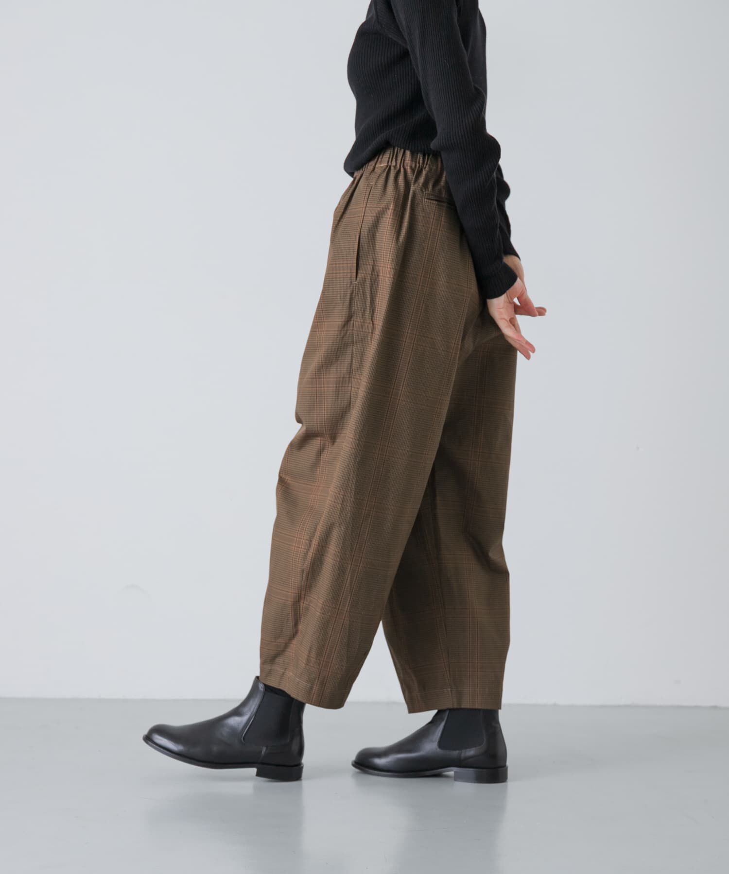 かぐれ「コットンチェッククロップドパンツ」|その他|