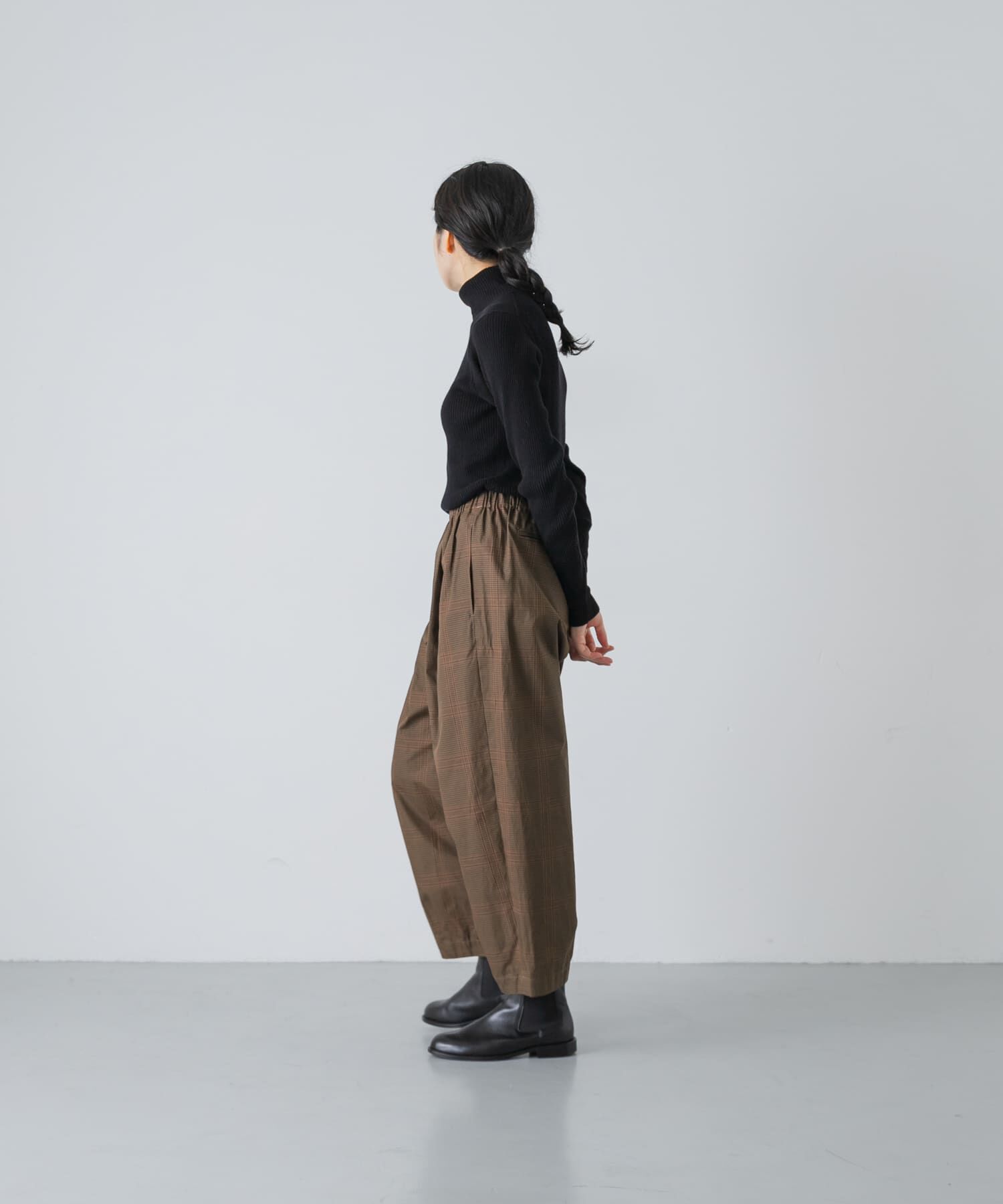 かぐれ「コットンチェッククロップドパンツ」|その他|