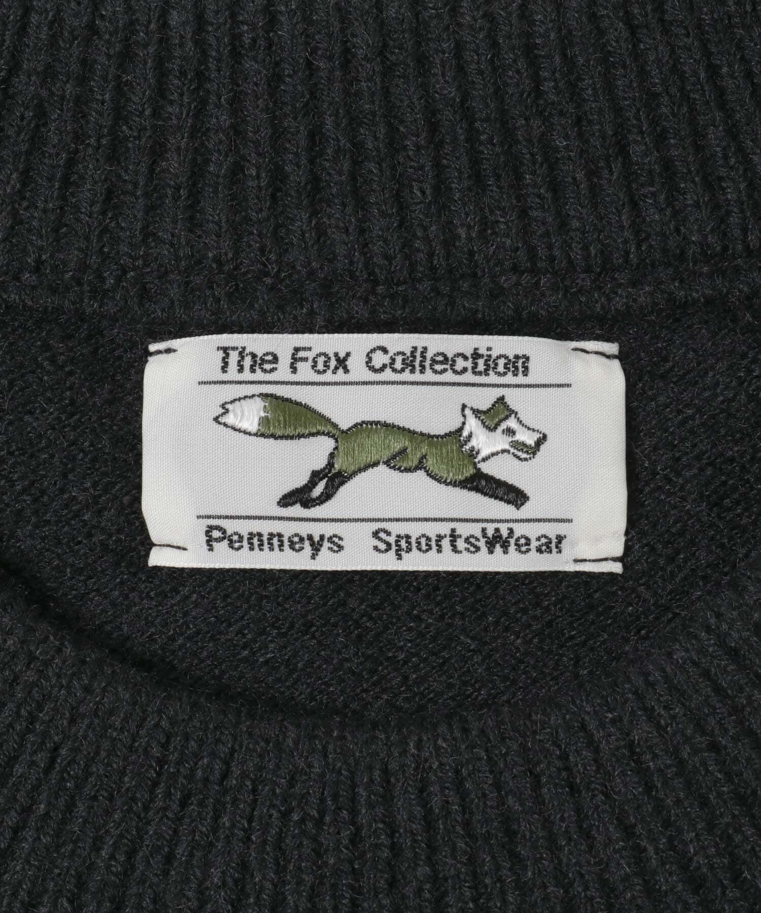 URBAN RESEARCH DOORS「『別注』PENNEYS&times;DOORS　THE FOX クルーネック スフレニット」|ニット・セーター|