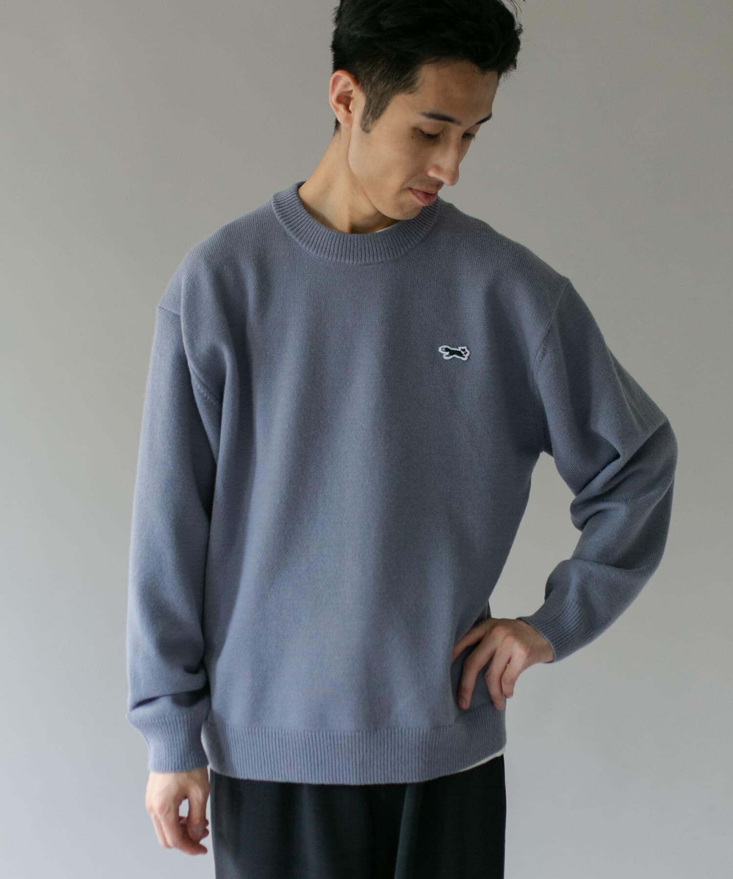 URBAN RESEARCH DOORS「『別注』PENNEYS&times;DOORS　THE FOX クルーネック スフレニット」|ニット・セーター|