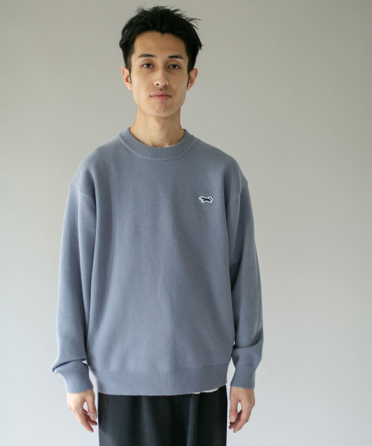 URBAN RESEARCH DOORS「『別注』PENNEYS&times;DOORS　THE FOX クルーネック スフレニット」|ニット・セーター|