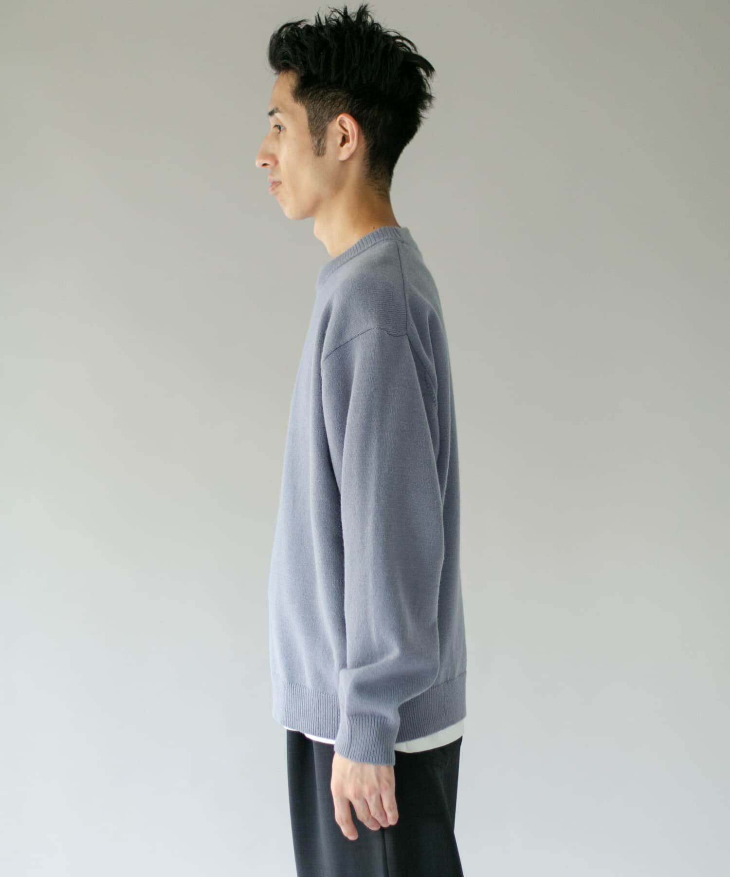 URBAN RESEARCH DOORS「『別注』PENNEYS&times;DOORS　THE FOX クルーネック スフレニット」|ニット・セーター|