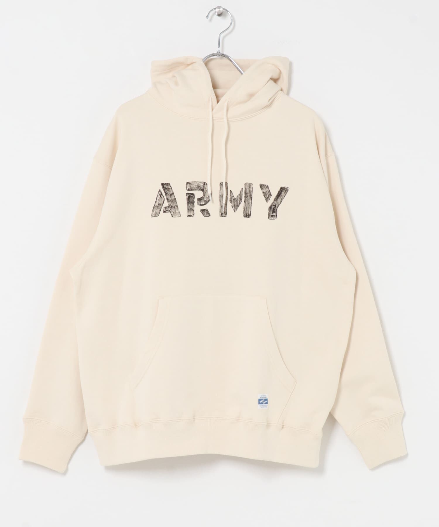 Sonny Label 「ARMY TWILL　Sweat Hoodie print」|パーカー|ホワイト系その他